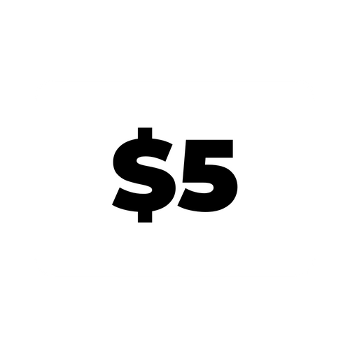 $5 Gift Card