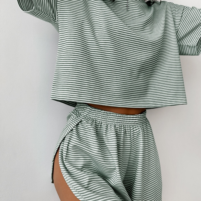 Striped Pajama Set