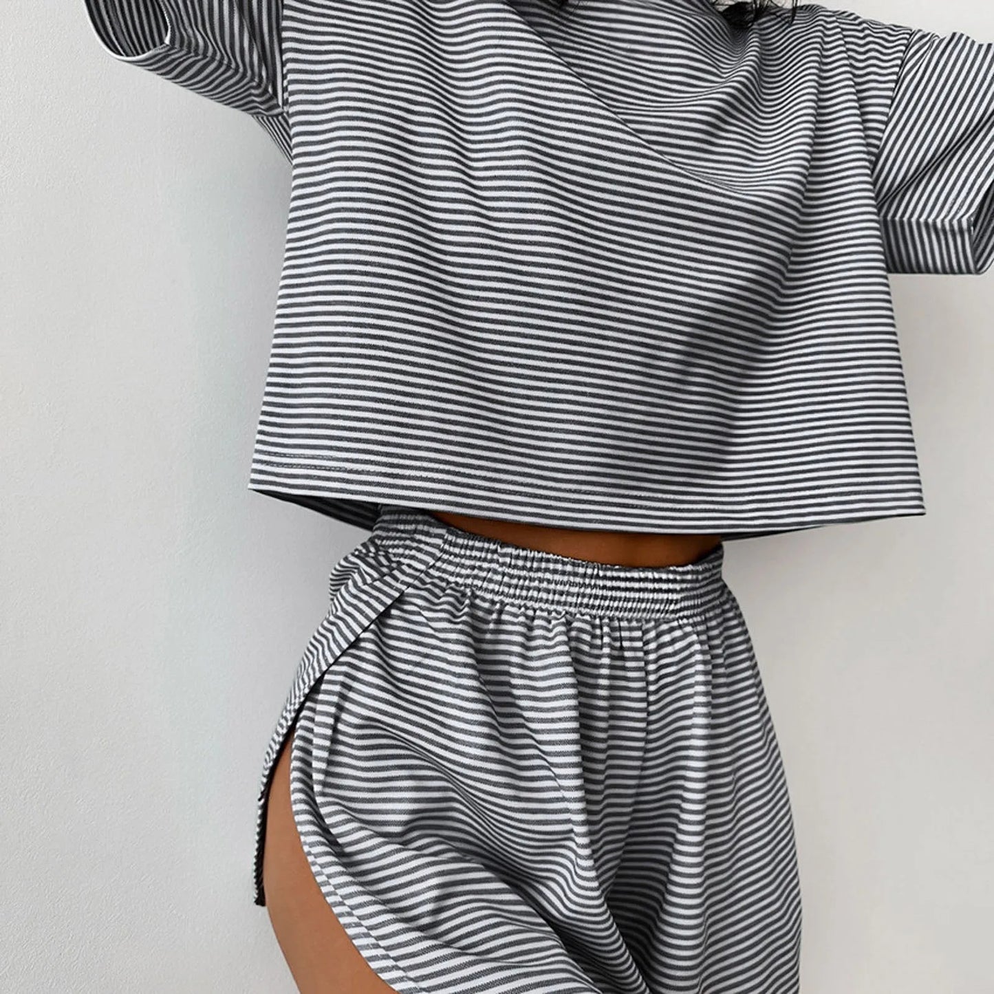 Striped Pajama Set