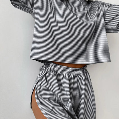 Striped Pajama Set