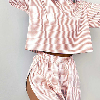 Striped Pajama Set